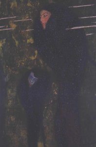 Nixen (zilveren vissen) door Gustav Klimt